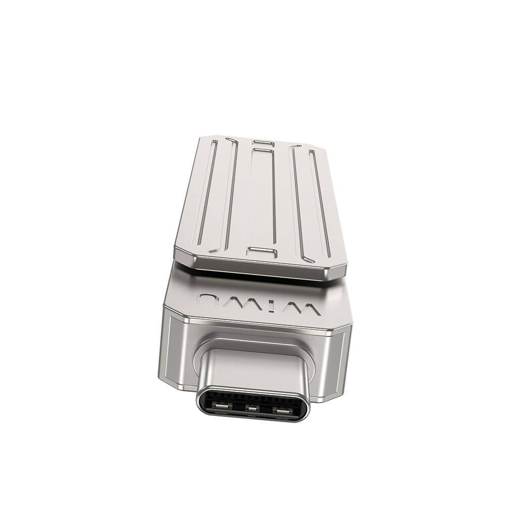 Wiwu Wi-FD001 3in1 USB3.2 Sürücü Disk USB-A + Lightning + Type-C OTG 256 GB Wiwu Wi-FD001 3in1 USB3.2 Sürücü Disk USB-A + Lightning + Type-C OTG 256 GB